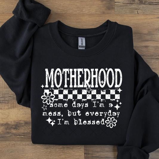 Motherhood is a Blessing DTF Transfer
