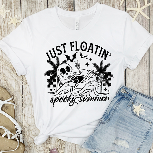 Spooky Summer, Just Floatin' DTF Transfer