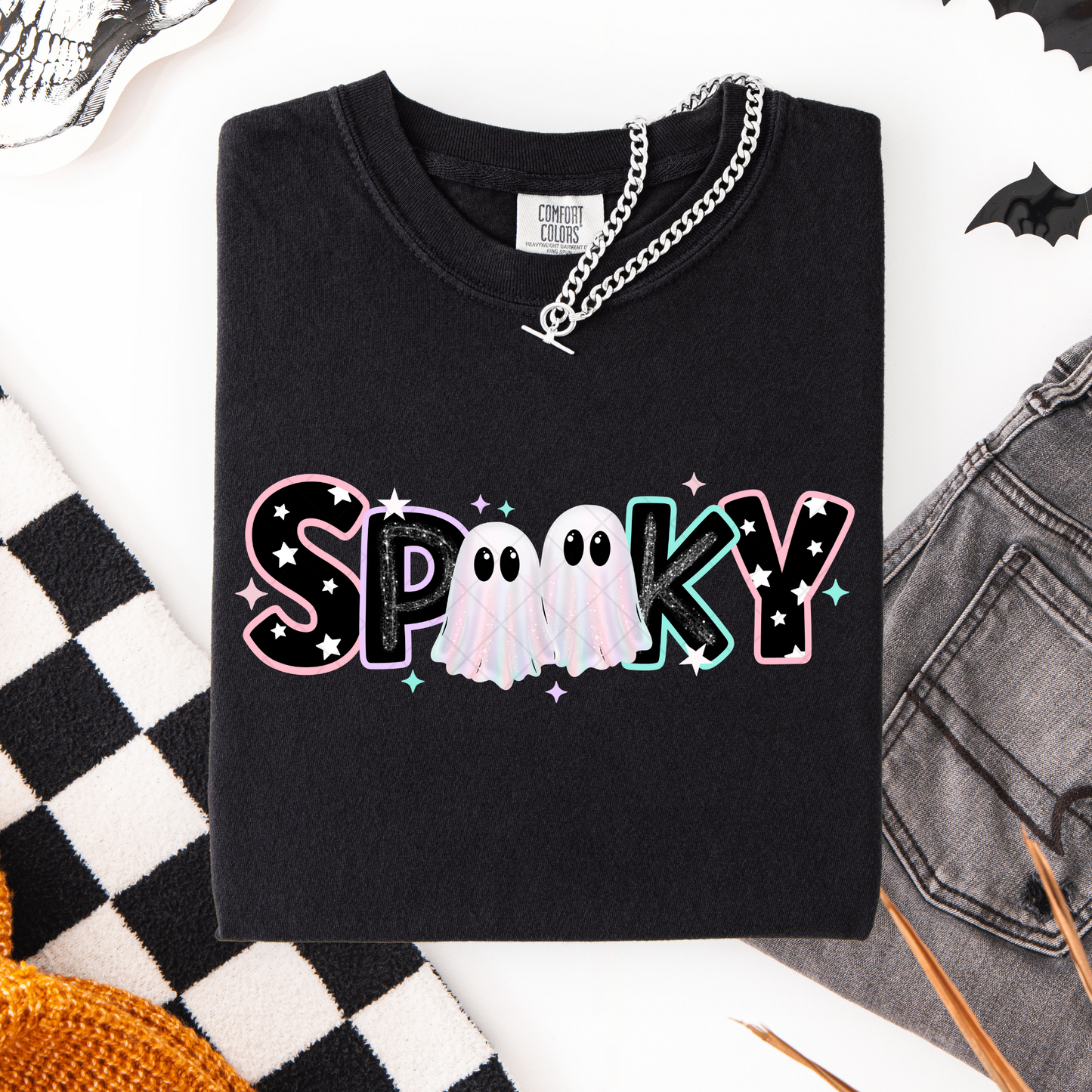 Cute Spooky Ghosts DTF Transfer