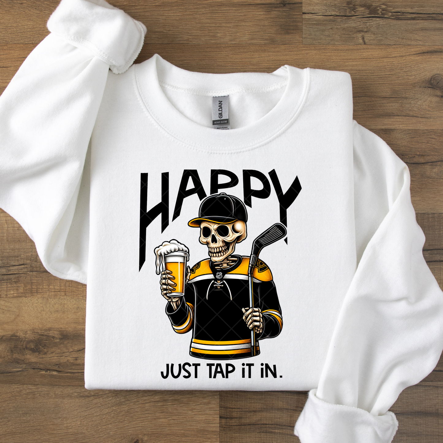 Happy Tap It In DTF Transfer