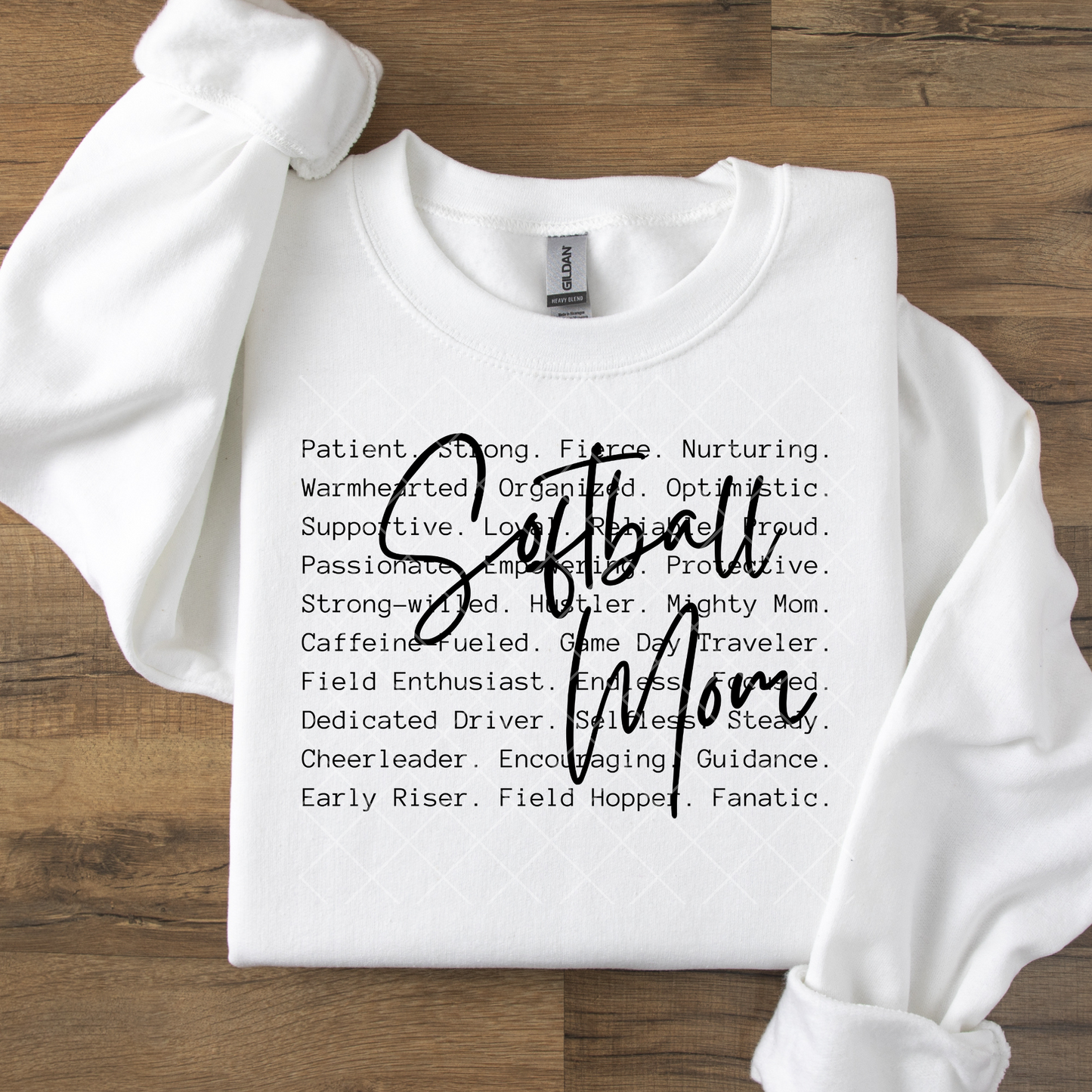 Softball Mom Black or White DTF Transfer