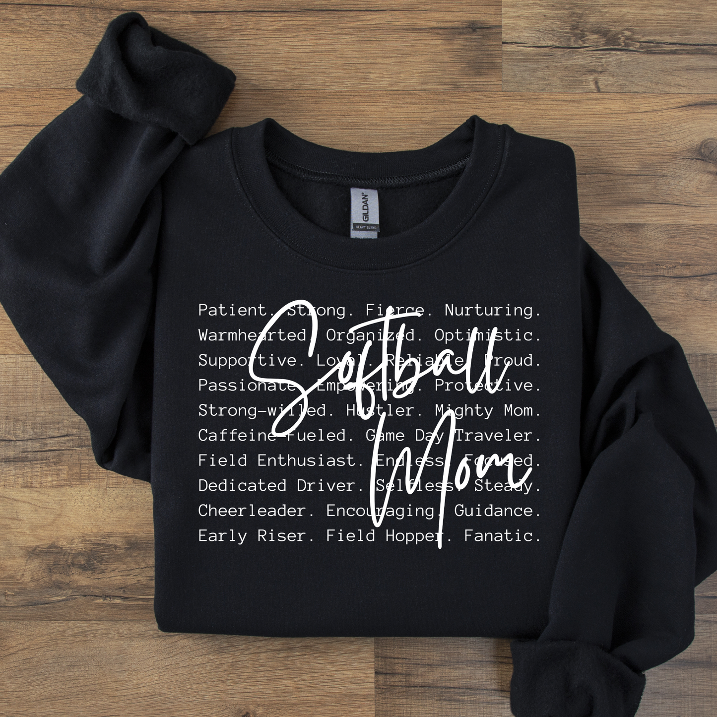 Softball Mom Black or White DTF Transfer