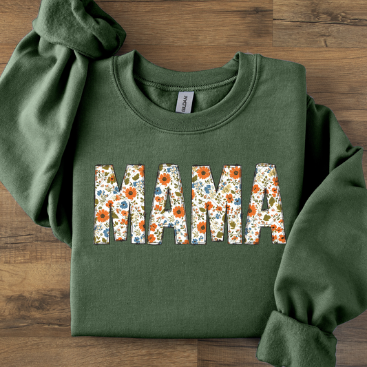 Mama Nature Floral DTF Transfer