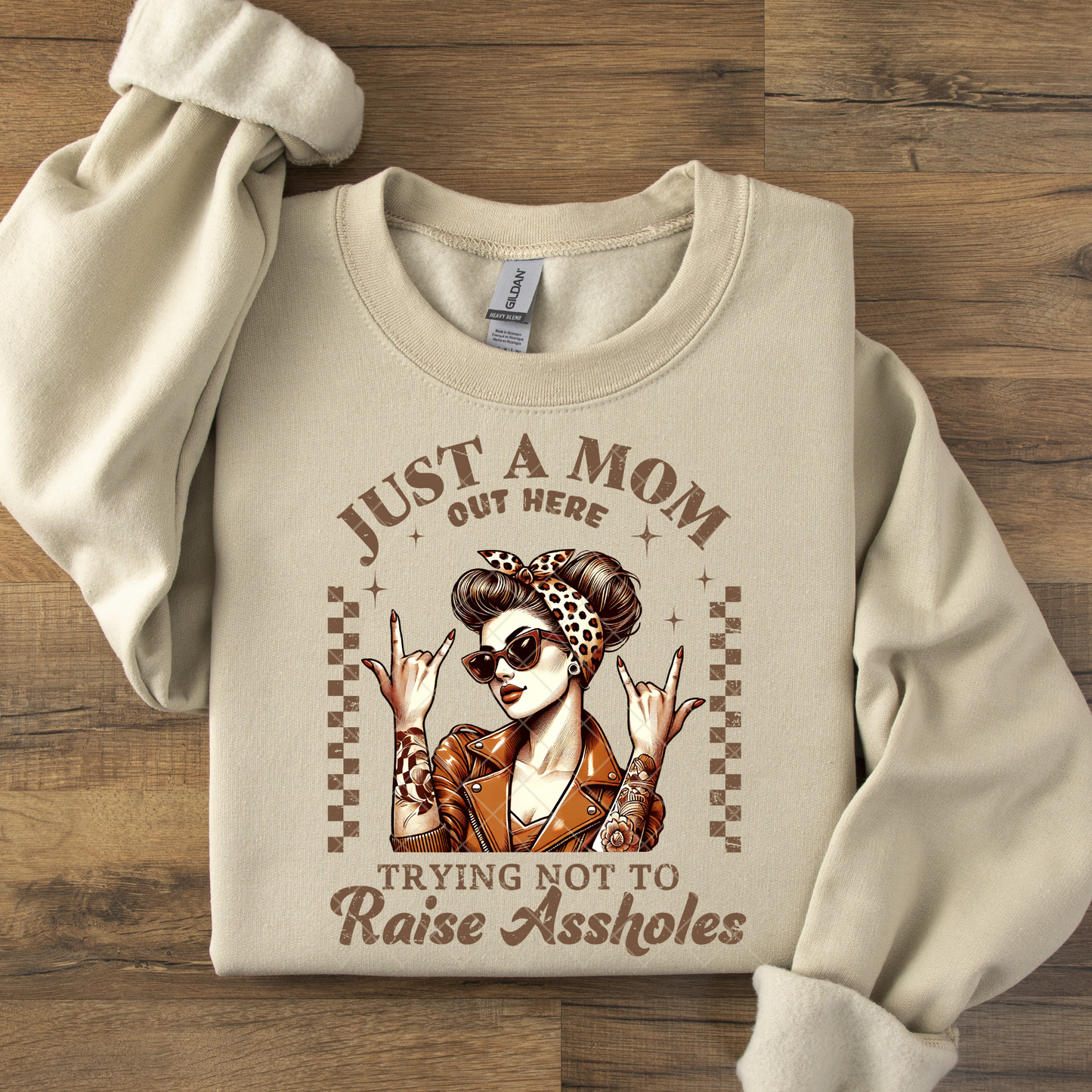 Funny and Cool Mom DTF Transfer