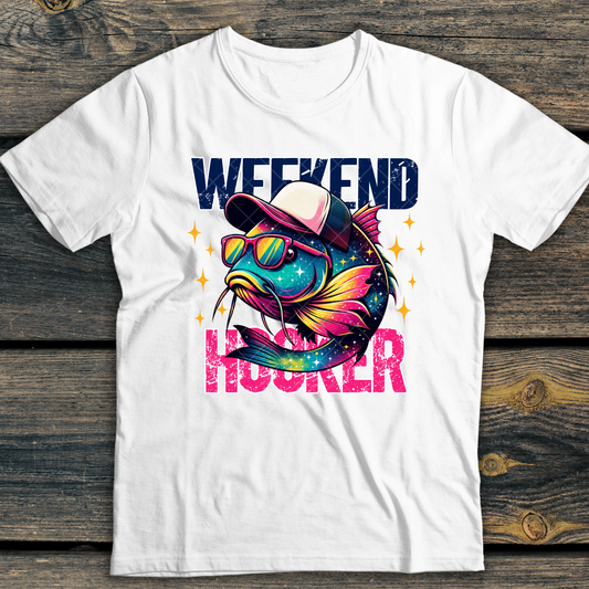 Weekend Hooker Fishing DTF Transfer