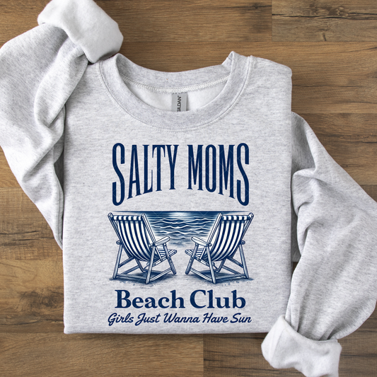 Salty Moms Beach Club DTF Transfer