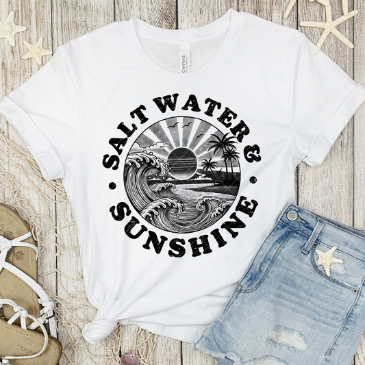Salt Water and Sunshine DTF Transfer