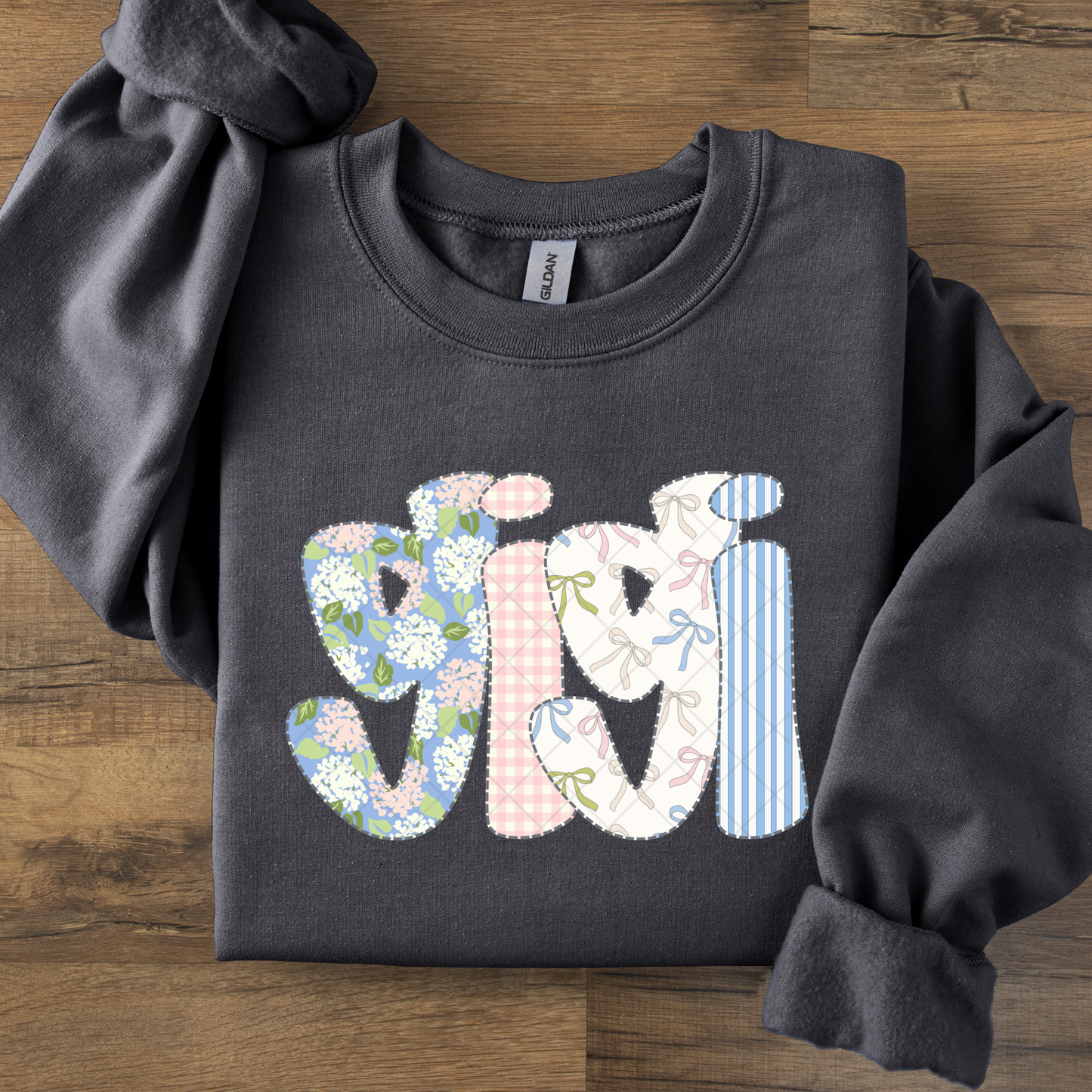 Gigi Pastel Patterned DTF Transfer