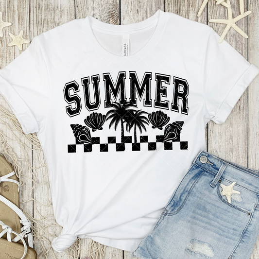 Summer Single Color DTF Transfer