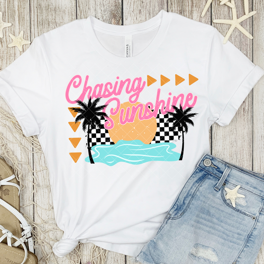 Chasing Sunshine DTF Transfer