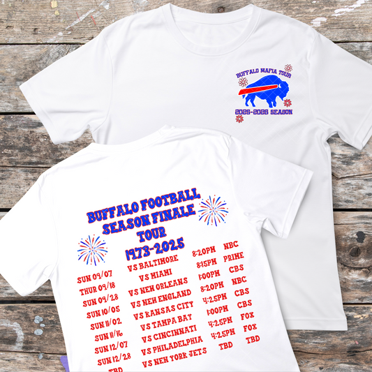 Buffalo Season Finale Tour Set with Pocket DTF Transfer