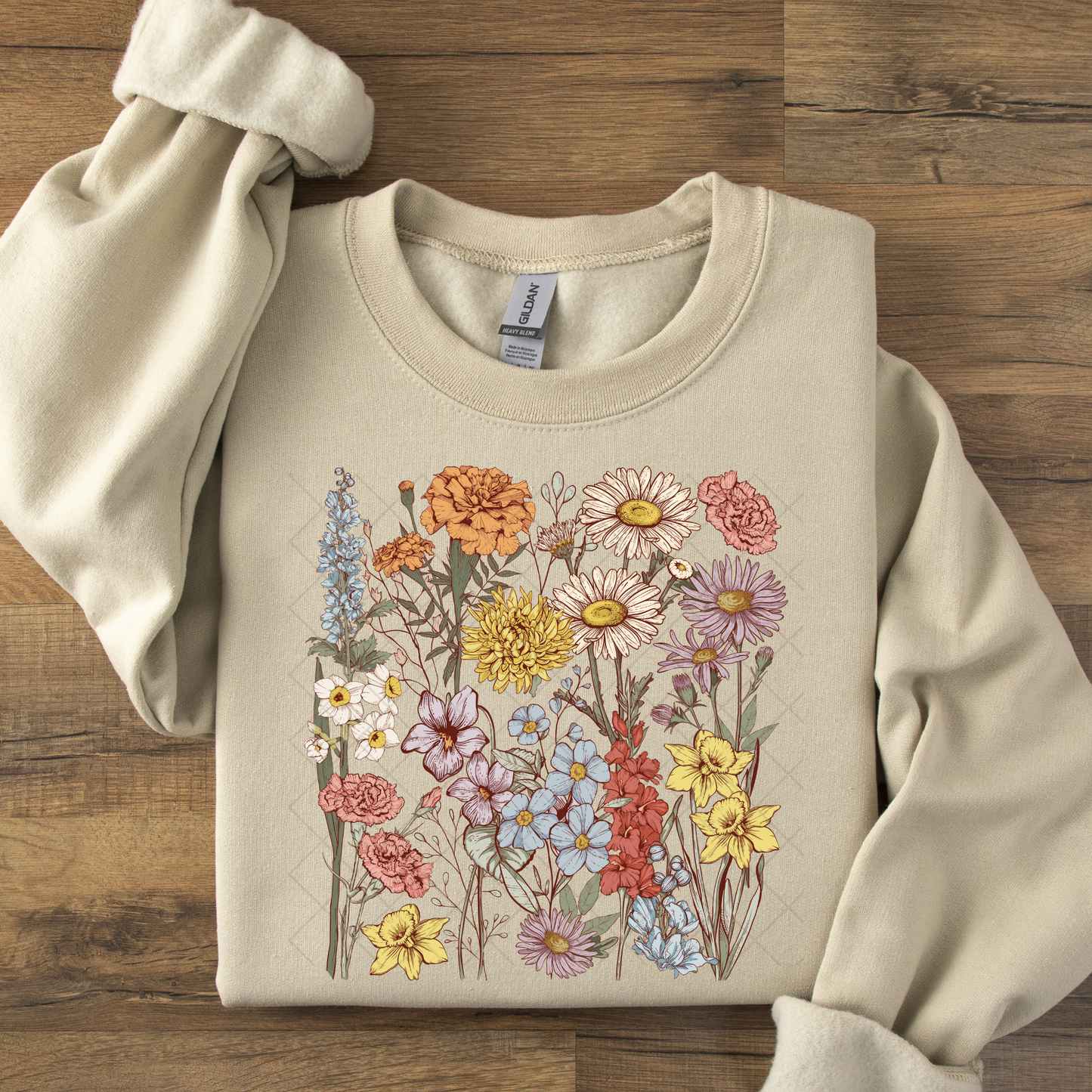 Pretty Wildflowers DTF Transfer