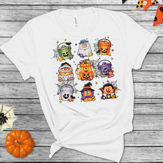 Cute Baby Halloween Characters DTF Transfer