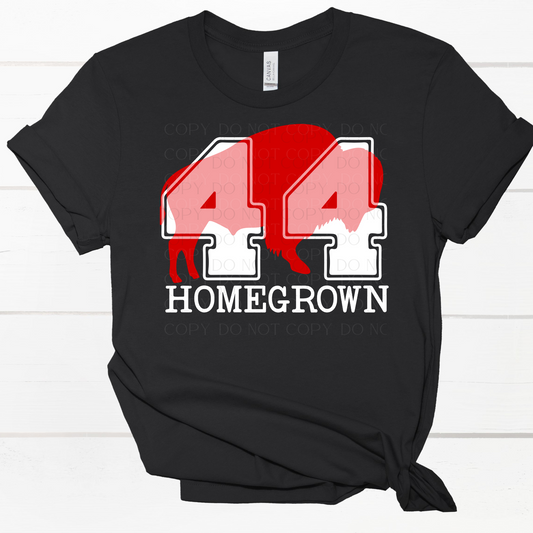 Homegrown 44 Buffalo Football DTF Transfer (Copy)