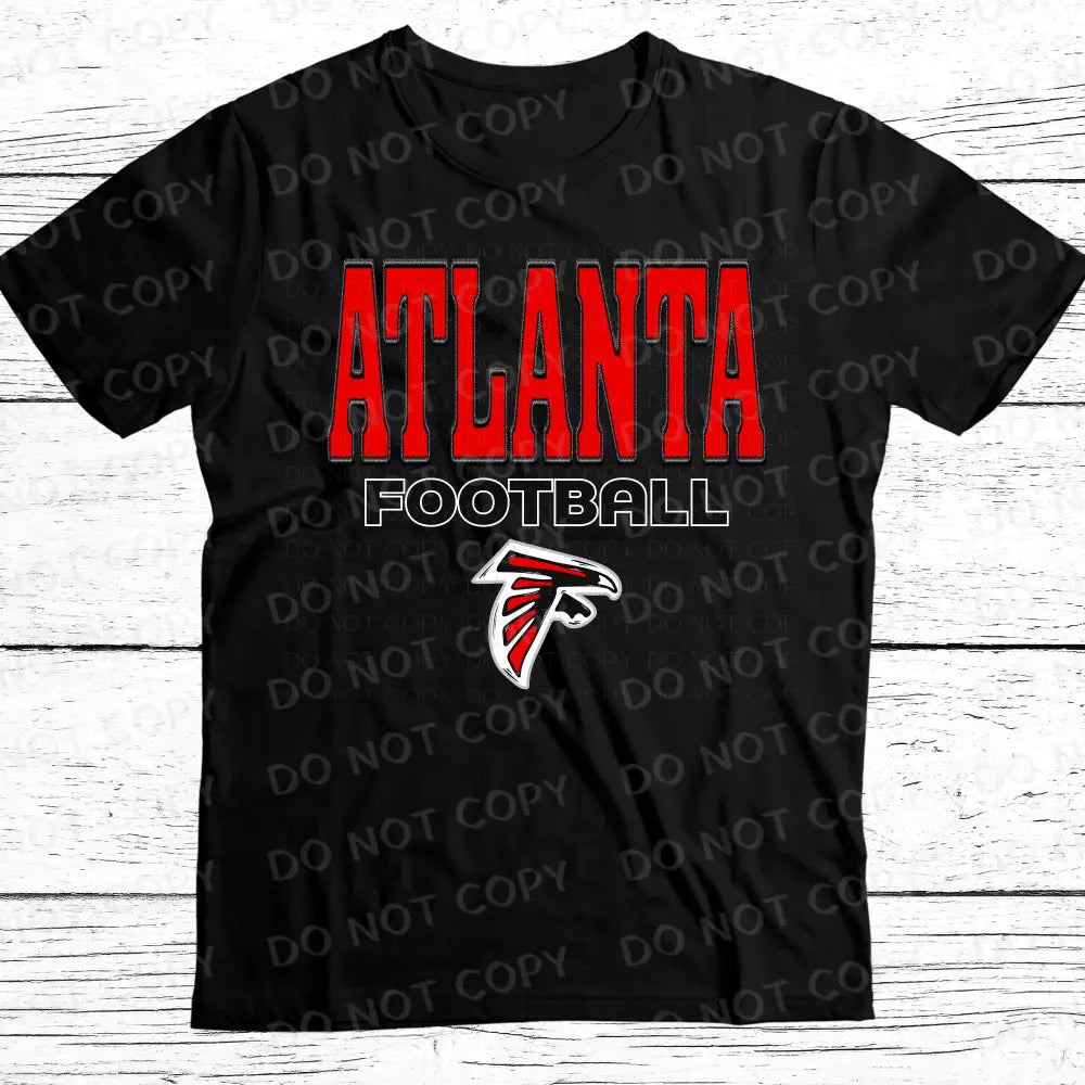 Atlanta Football Dtf Transfer Unisex Design