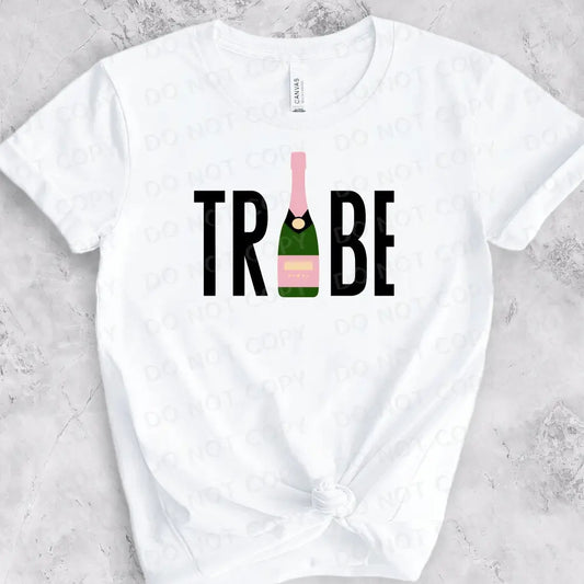 Bride Tribe Bachelorette Champagne Dtf Transfers Clear Film Prints Ready To Press Heat Transfer