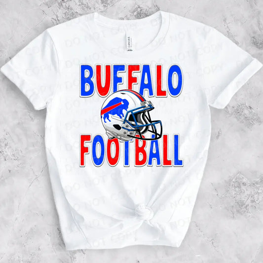 Buffalo Football Helmet Dtf Transfer