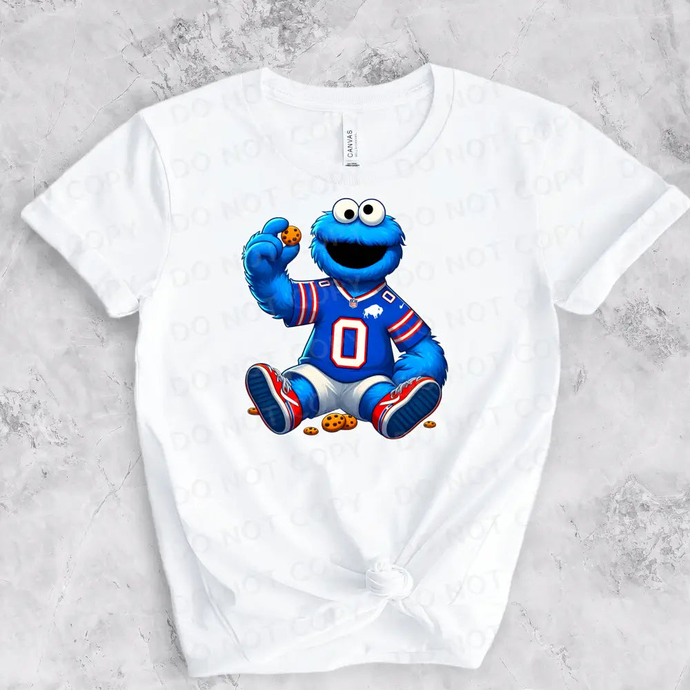 Buffalo Keon Coleman, Cookie Monster 0 DTF Transfer – DTF Prints Anytime