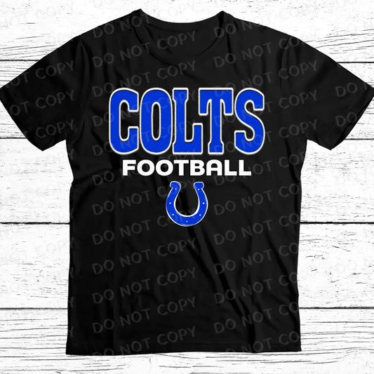 Colts Football Dtf Transfer Unisex Design