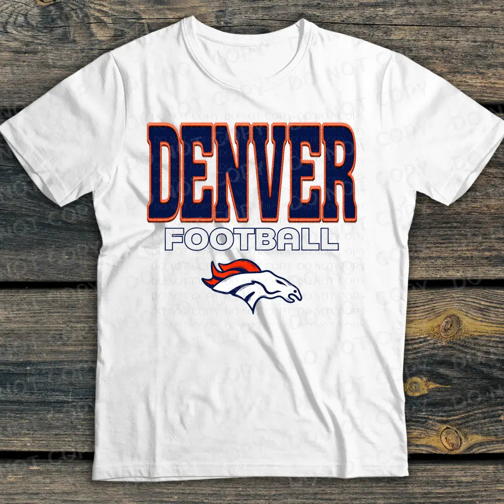 Denver Football Dtf Transfer Unisex Design