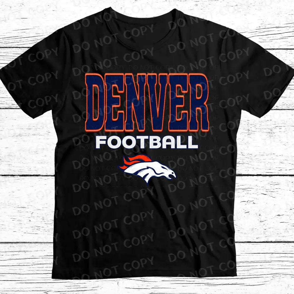 Denver Football Dtf Transfer Unisex Design