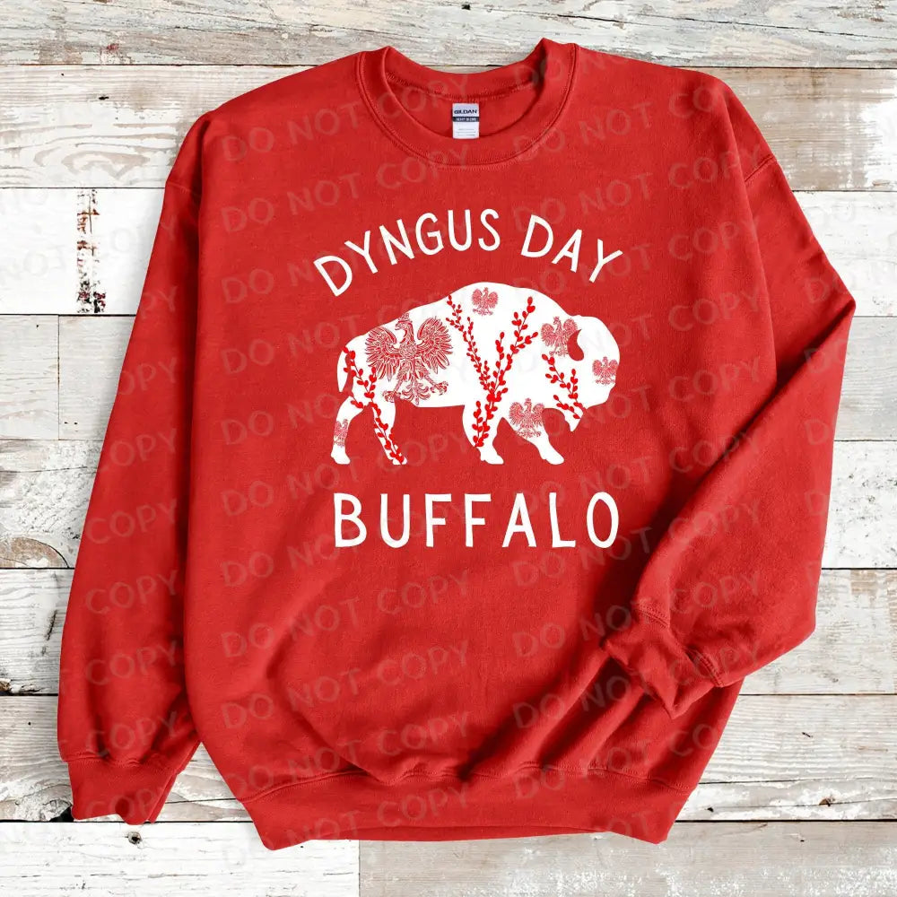 Dyngus Day Buffalo Polish Dtf Transfers Ready To Press Heat Transfer Direct Film Print Clear