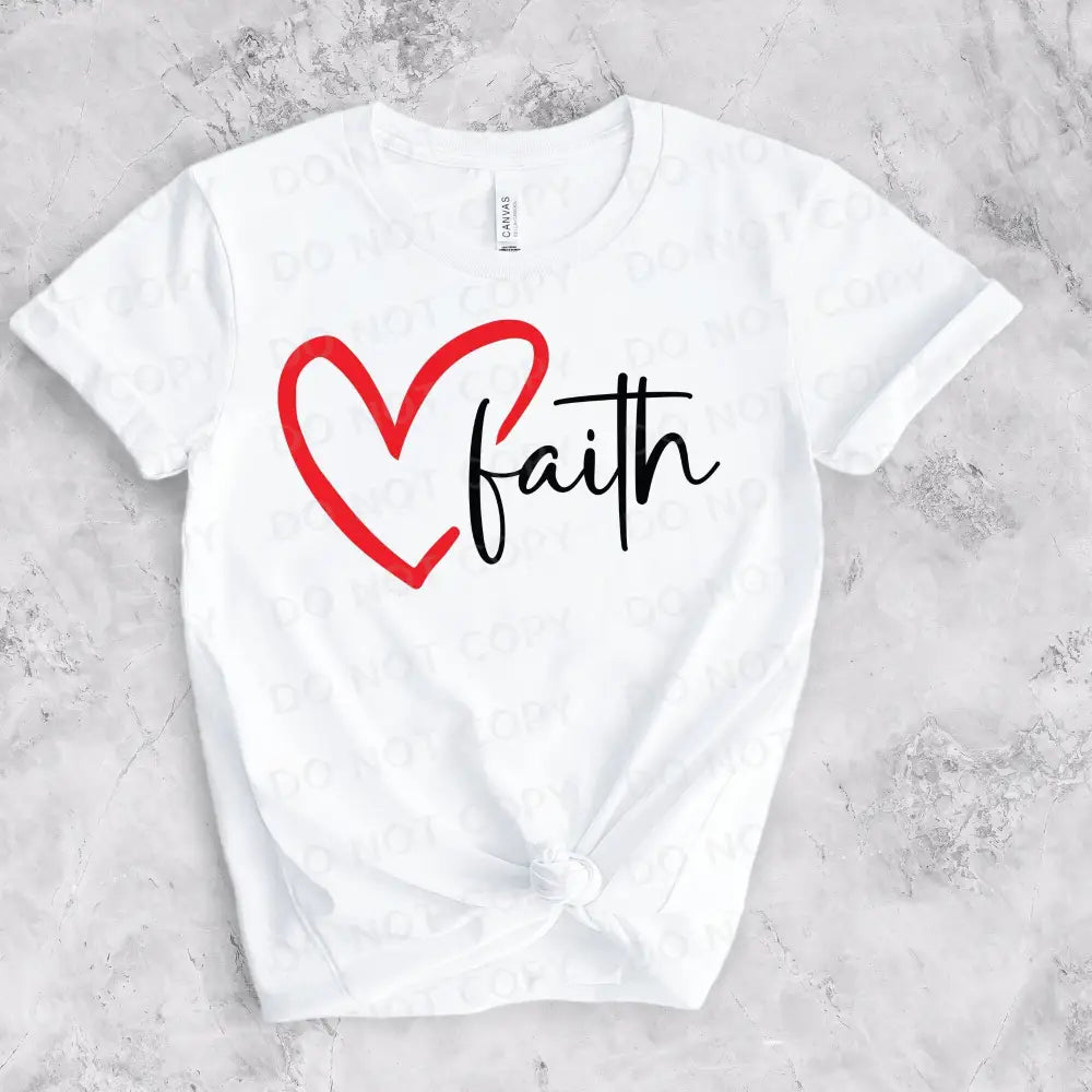 Faith Heart Dtf Transfers Ready To Press Heat Transfer Direct Film Print