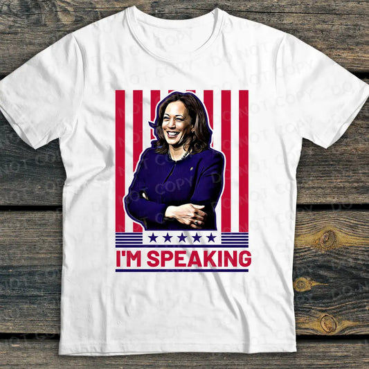 Kamila Harris I’m Speaking Dtf Transfer