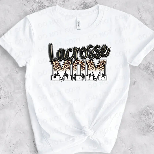 Lacrosse Mom Dtf Transfers Clear Film Prints Ready To Press Heat Transfer Direct Hot Peel Lax