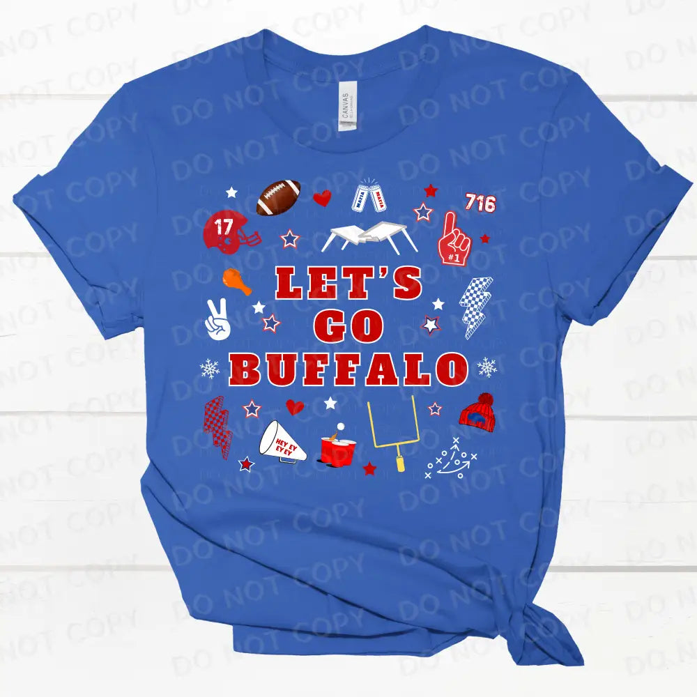 Let’s Go Buffalo Things Football Dtf Transfer