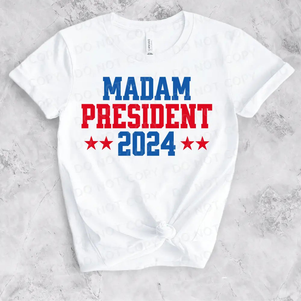 Madam President 2024 Kamila Harris Dtf Transfer