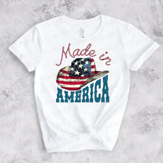 Made In America Shirt Design Dtf Transfers Clear Film Prints Ready To Press Heat Transfer Direct