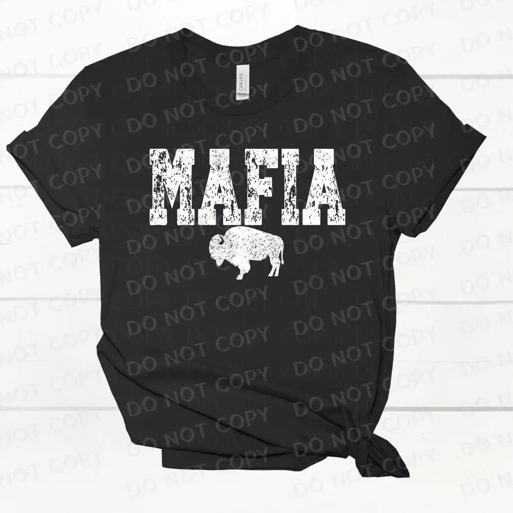 Mafia Distressed Buffalo Dtf Transfer