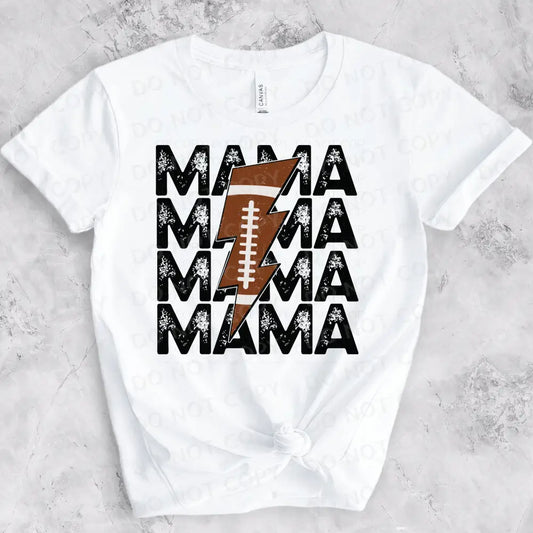 Mama Football Bolt Dtf Transfer