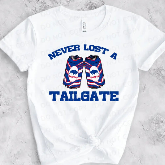 Never Lost A Tailgate Buffalo Zubaz Football Dtf Transfers Ready To Press Heat Transfer Direct Film