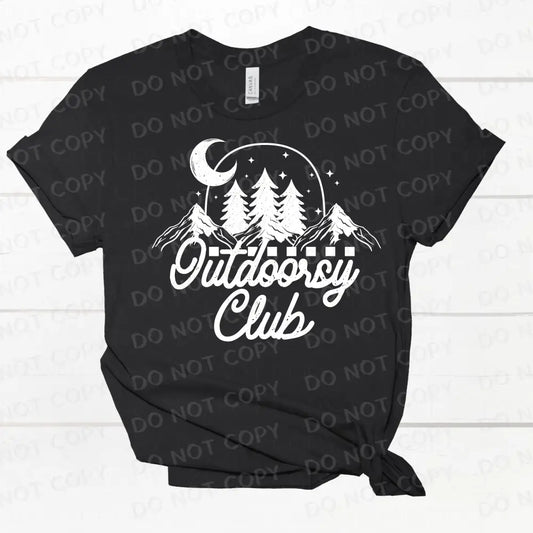 Outdoorsy Club Dtf Transfer