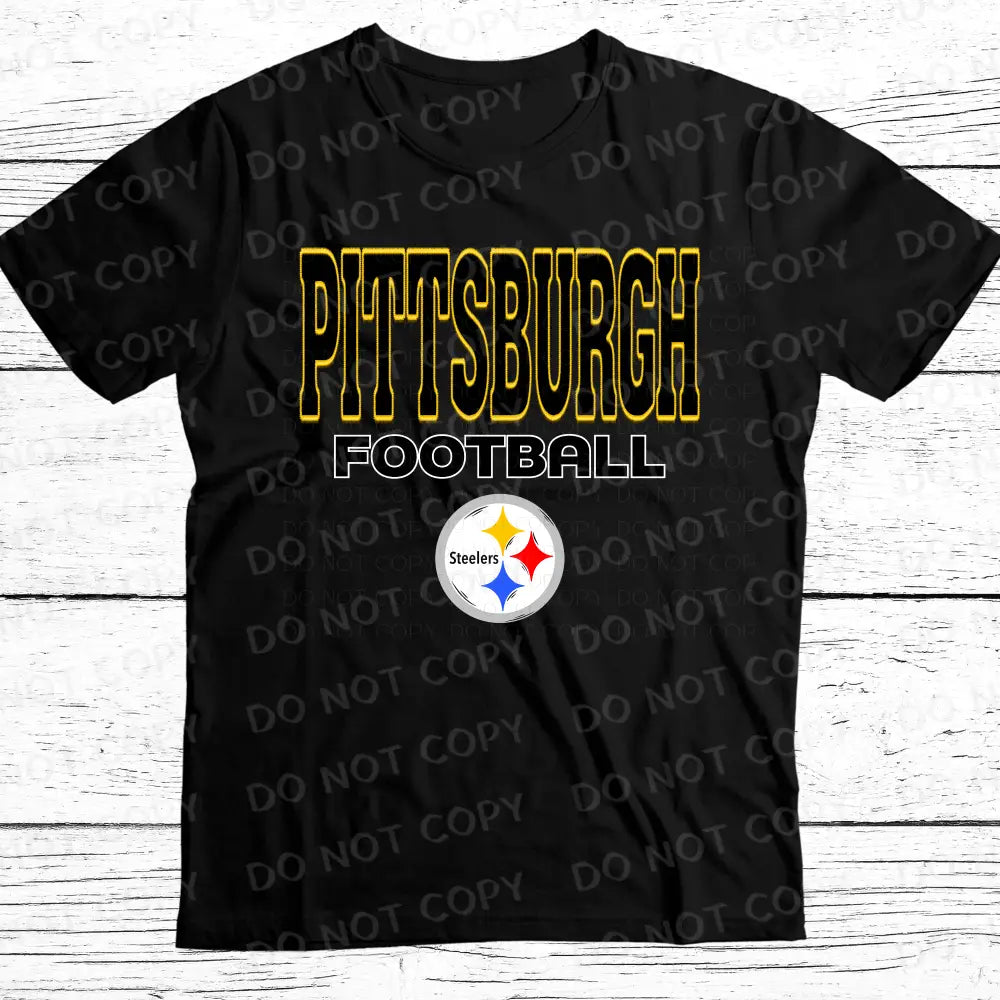 Pittsburgh Football Dtf Transfer Unisex Design