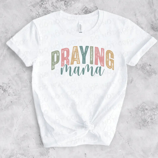 Praying Mama Dtf Transfer