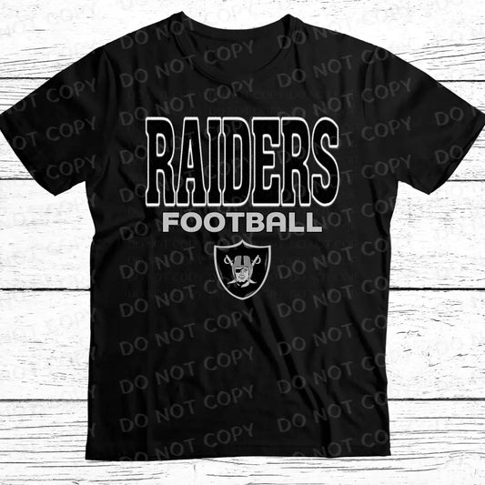 Raiders Football Dtf Transfer Unisex Design