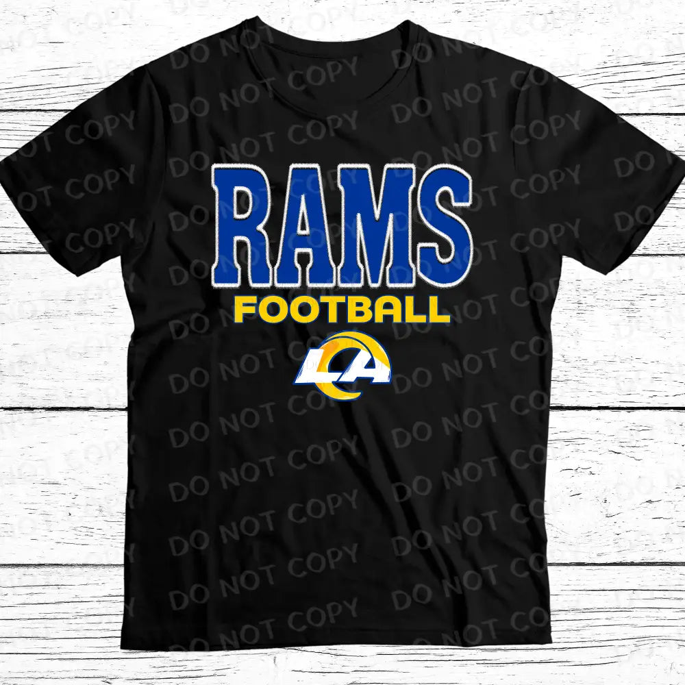 Rams Football Dtf Transfer Unisex Design