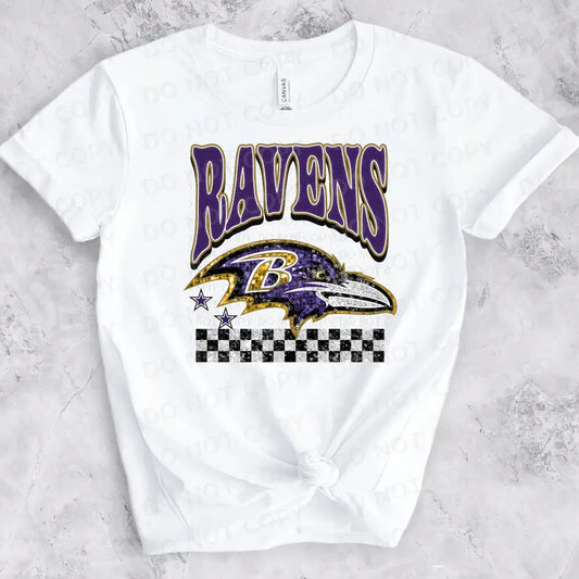 Ravens Bling Faux Sequins Dtf Transfer