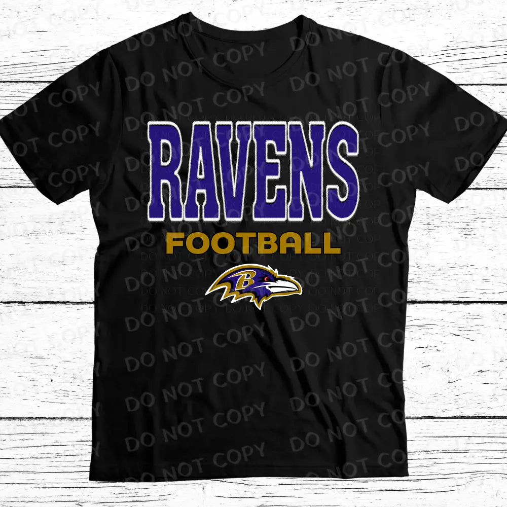 Ravens Football Dtf Transfer Unisex Design