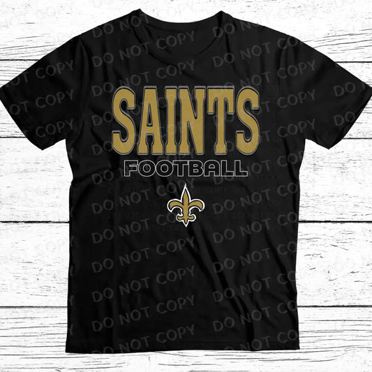 Saints Football Dtf Transfer Unisex Design