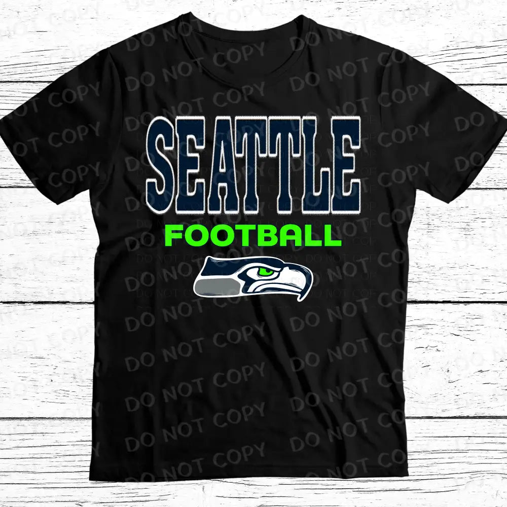 Seattle Football Dtf Transfer Unisex Design