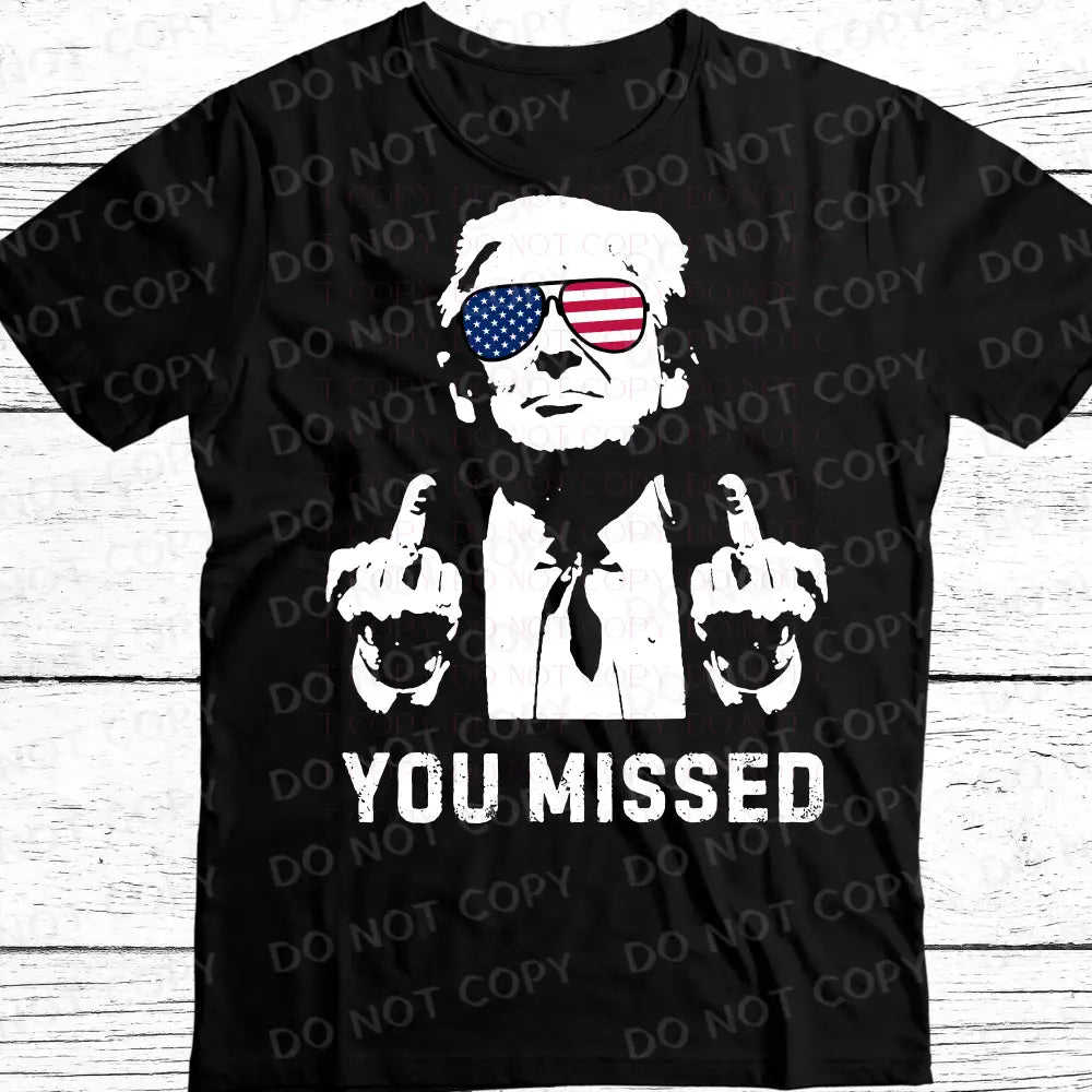 Trump T-Shirt Completed Shirts Limited Time