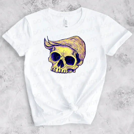 Trump Skull Dtf Transfers Clear Film Prints Ready To Press Heat Transfer Direct Print Hot Peel