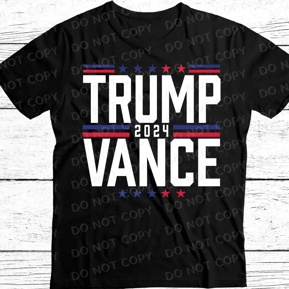 Trump Vance Dtf Transfer Black Or White