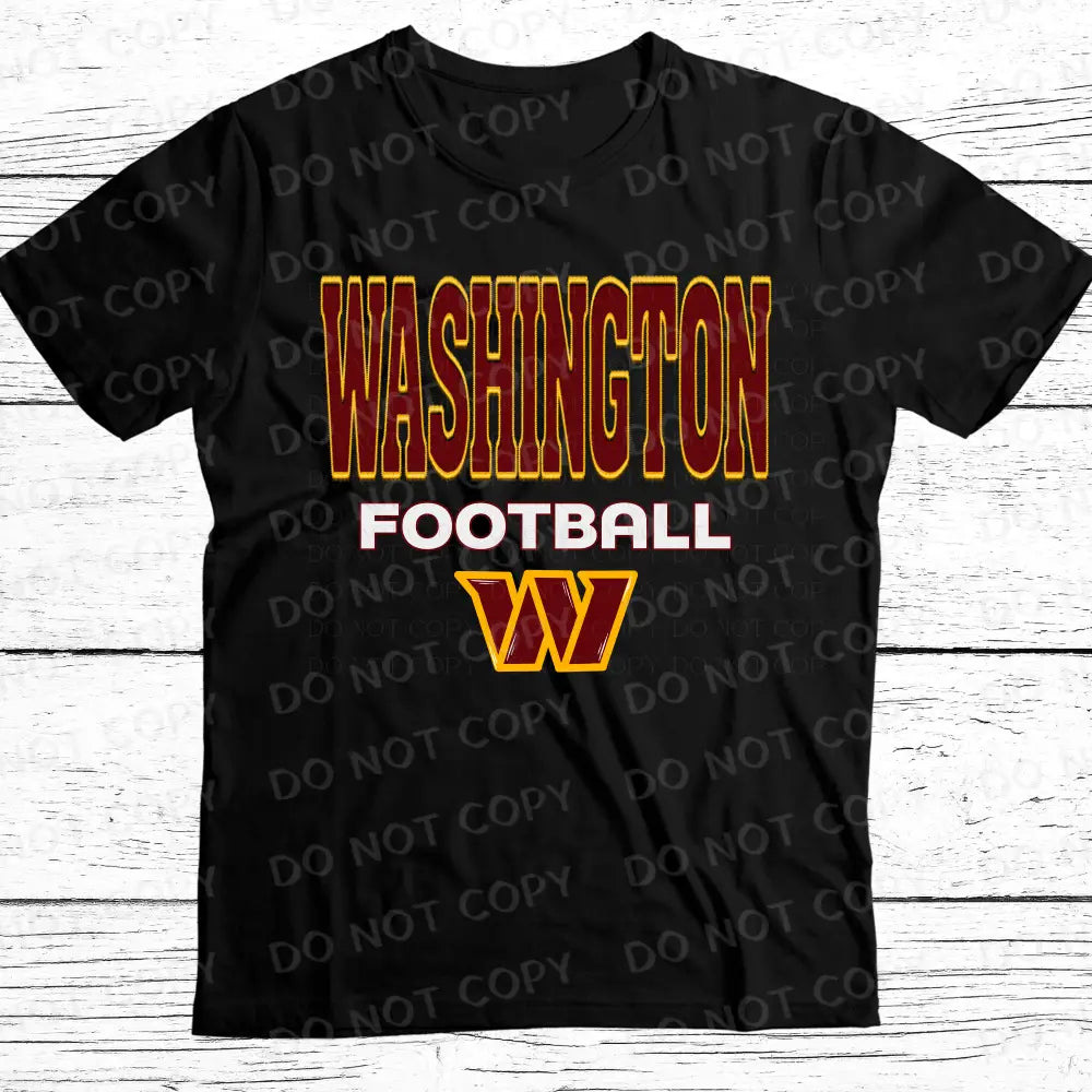 Washington Football Dtf Transfer Unisex Design